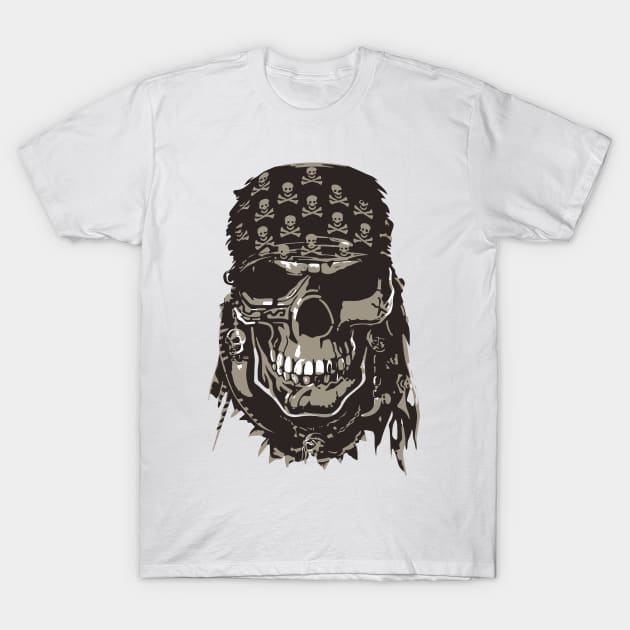 Skull Pirate T-Shirt by Joker & Angel